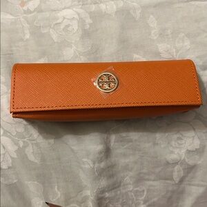 Tory Burch Orange Sunglass/glass with Gold Logo